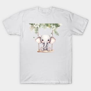 Cute Baby Elephant T-Shirt